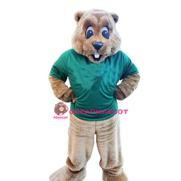 Superb College Beaver Mascot Costume