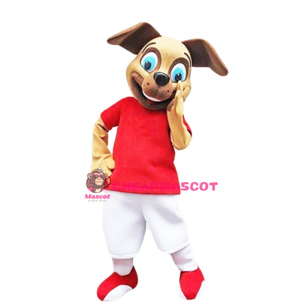 Superb Cute Dog Mascot Costume