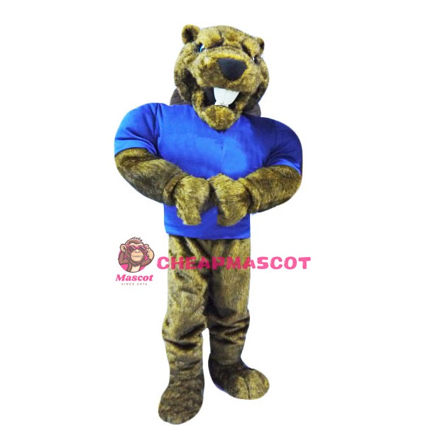 Power College Beaver Mascot Costume
