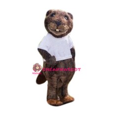 Superb Beaver Mascot Costume