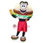 Happy Hamburger Mascot Costume