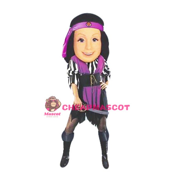 Lady Patriot Mascot Costume