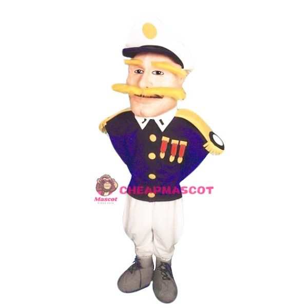 Superb Admiral Mascot Costume