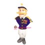 Superb Admiral Mascot Costume