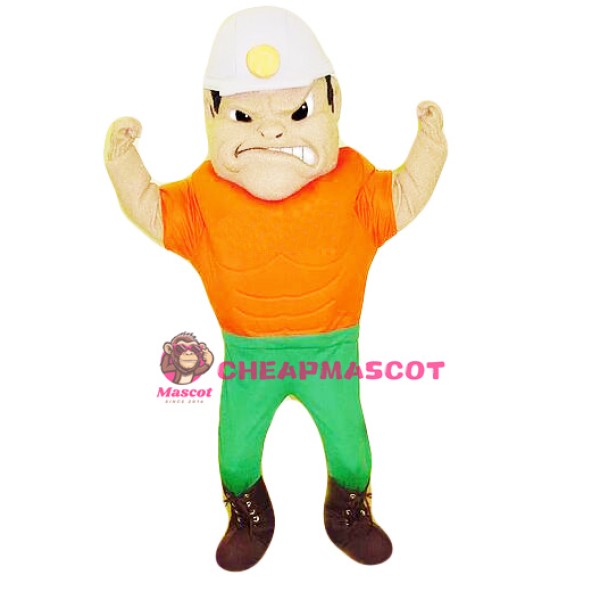 Superb Miner Mascot Costume