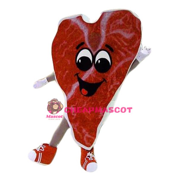 Steak Mascot Costume