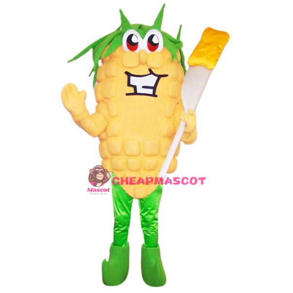 Happy Lightweight Corn Mascot Costume