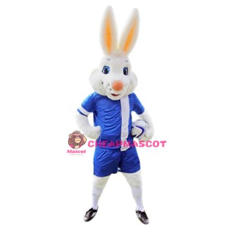 Superb Sport Rabbit Mascot Costume