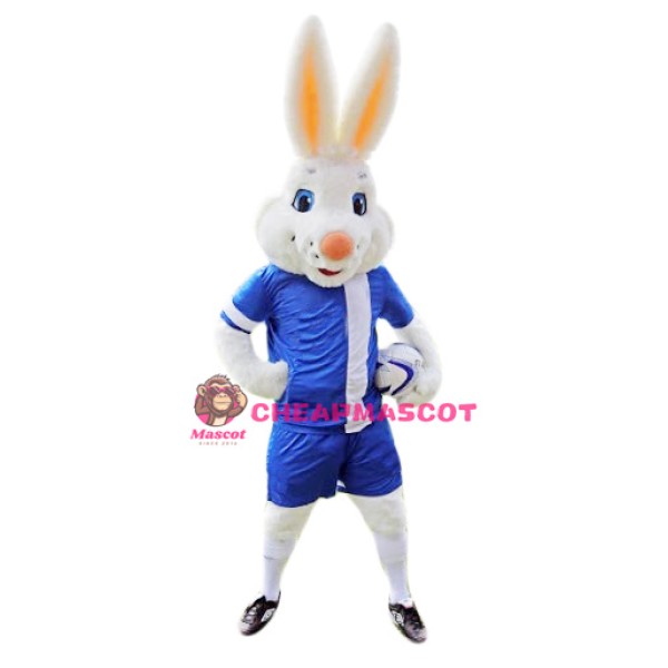 Superb Sport Rabbit Mascot Costume