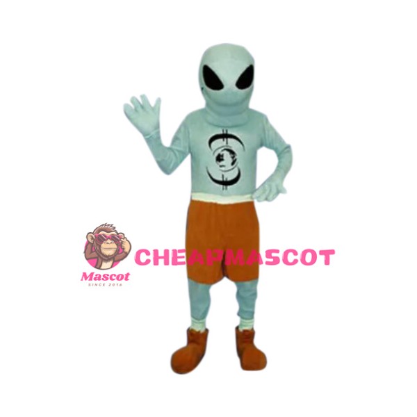 Superb Alien Mascot Costume