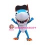 Diving Shark Mascot Costume