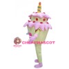 Happy Lightweight Birthday Cake Mascot Costume