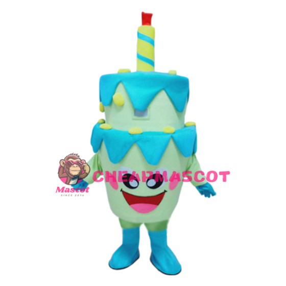 Superb Birthday Cake Mascot Costume