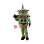 Green Birthday Cake Mascot Costume