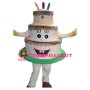 Professional Birthday Cake Mascot Costume