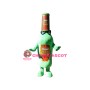 Green Bottle Mascot Costume