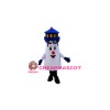 Superb Blue Lighthouse Mascot Costume