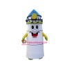 Superb White Lighthouse Mascot Costume