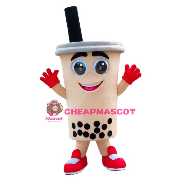 Milk Tea Mascot Costume