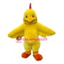 Fat Yellow Bird Mascot Costume
