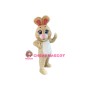 Beautiful Brown Rabbit Mascot Costume