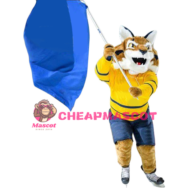 Power Sport Wildcat Mascot Costume