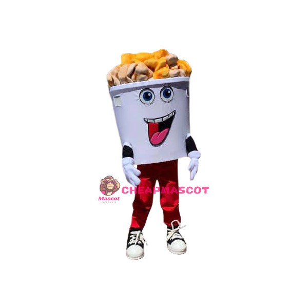 Superb Popcorn Mascot Costume