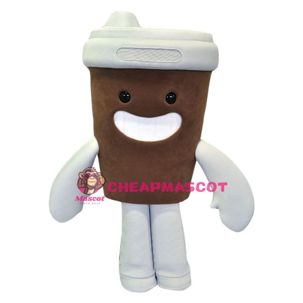 Lovely Coffee Cup Mascot Costume