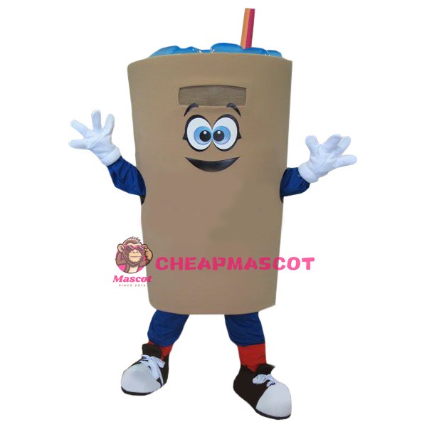 Superb Coffee Cup Mascot Costume