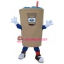 Superb Coffee Cup Mascot Costume