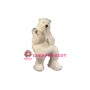 Realistic Lightweight Polar Bear Mascot Costume