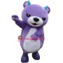 Fierce Purple Bear Mascot Costume