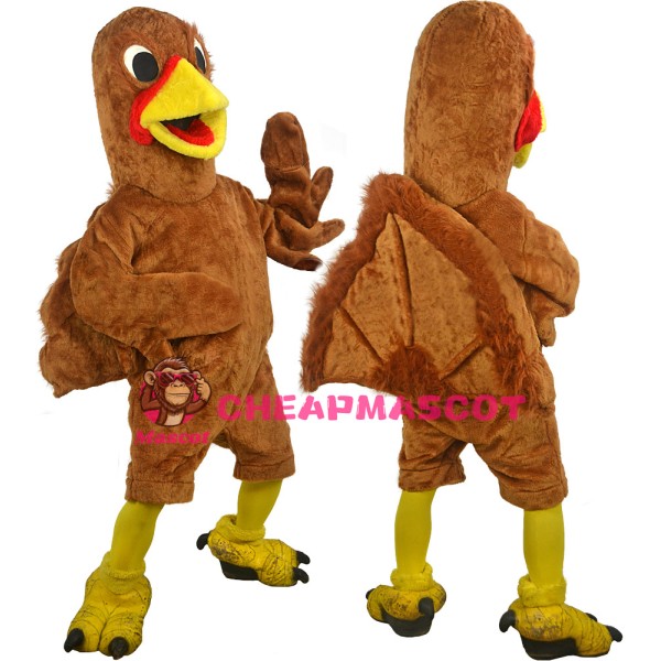 Superb Lightweight Turkey Mascot Costume