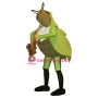 Superb Cricket Mascot Costume
