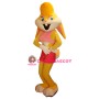 Lovely Lola Bunny Mascot Costume