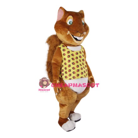 Superb Lightweight Squirrel Mascot Costume