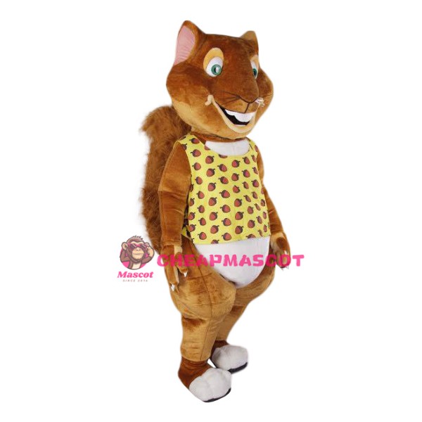 Superb Lightweight Squirrel Mascot Costume
