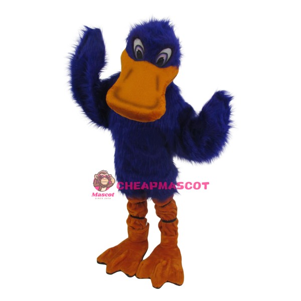 Superb Blue Lightweight Duck Mascot Costume
