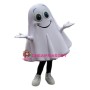 Cute Lightweight White Ghost Mascot Costume