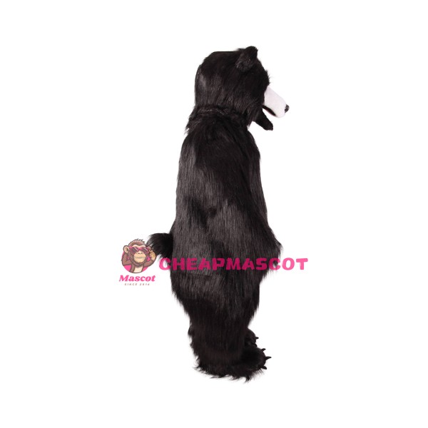 Realistic Lightweight Black Bear Mascot Costume