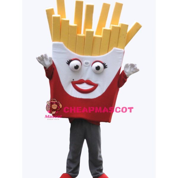 Cute French Fries Mascot Costume