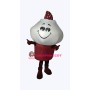 Strawberry Ice Cream Mascot Costume