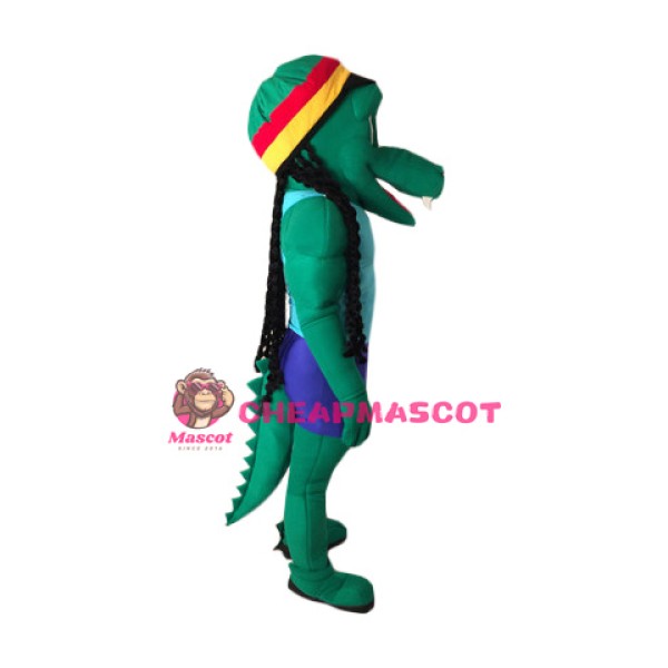 Superb Cool Crocodile Mascot Costume