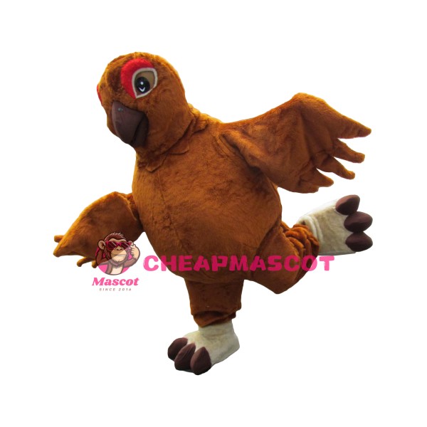 Superb Brown Bird Mascot Costume