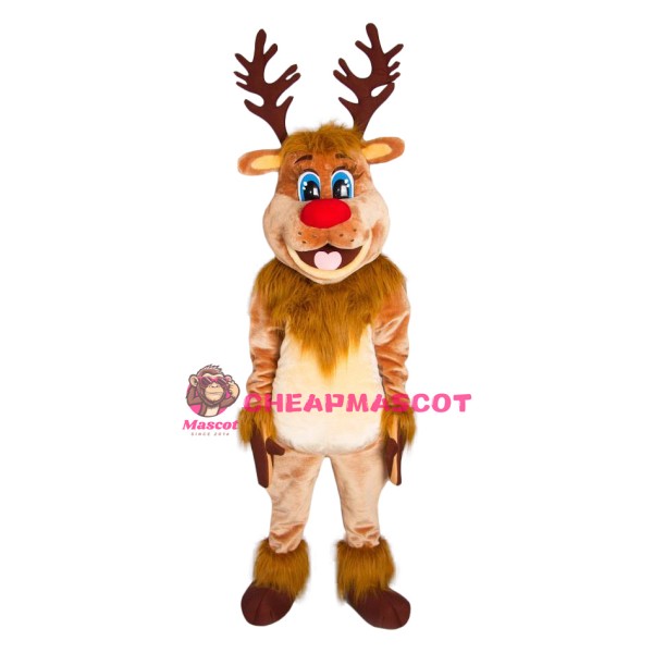 Happy Deer Mascot Costume for Adult