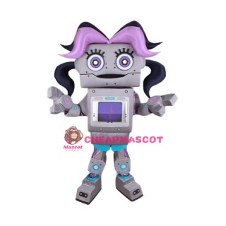 Beautiful Robot Mascot Costume