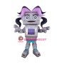 Beautiful Robot Mascot Costume