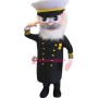 Superb Old Captain Mascot Costume