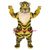 Yellow Tiger Mascot Costume