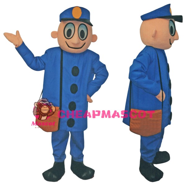 Superb Postman Mascot Costume